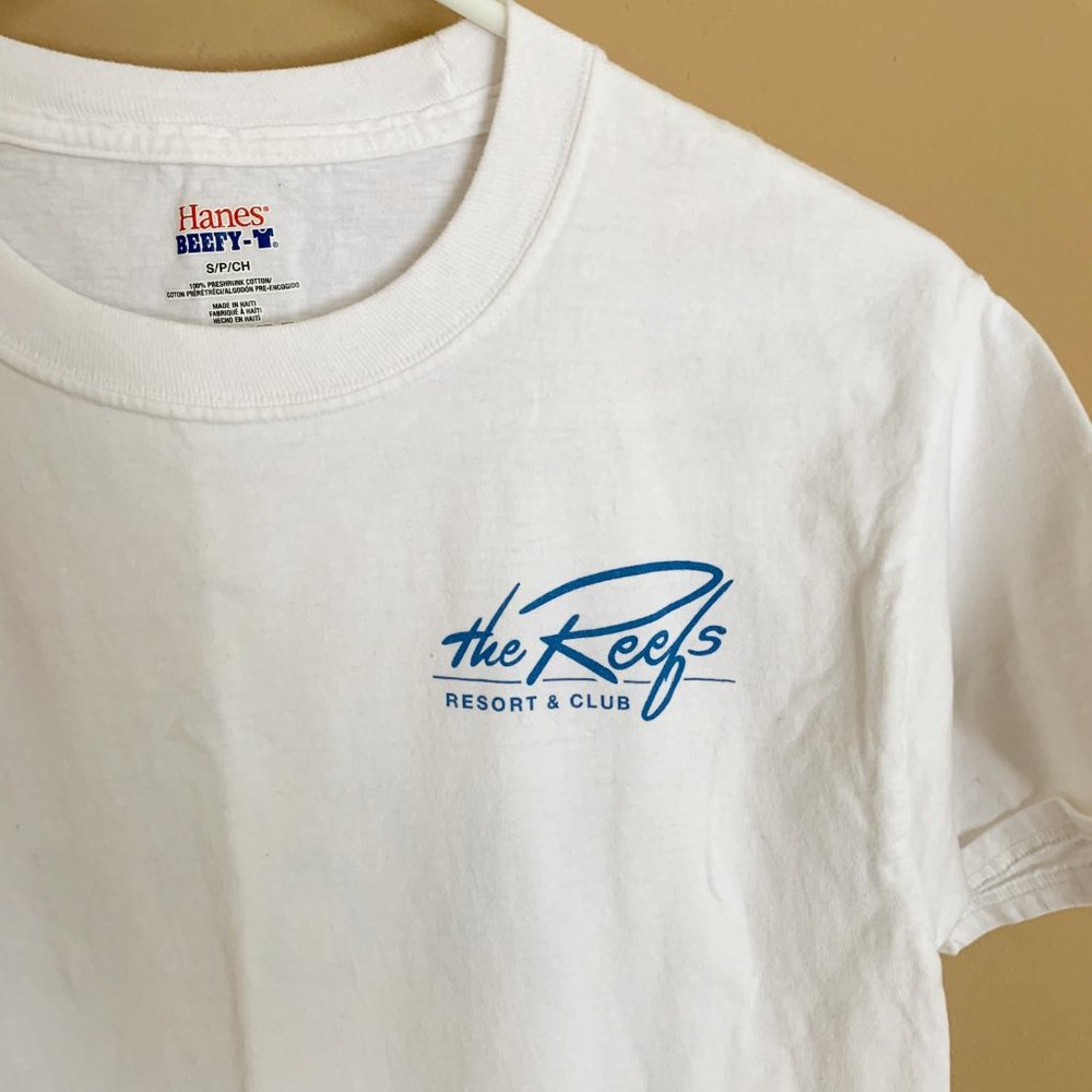 THE REEFS Resort & Club White Tee BERMUDA Travel